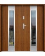 Sta Amerigo Double - roestvrijstalen moderne dubbele deur met glas