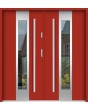 Sta Amerigo Double - roestvrijstalen moderne dubbele deur met glas