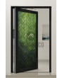 PIVOT FS1 - hoogwaardige aluminium draaideur met smeltglas