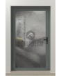 PIVOT FS3 - aluminium draaideur met smeltglas