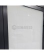LIM GLASS dubbel - dubbele veiligheid volledig glazen aluminium voordeur