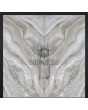 LIM Grigio dubbel - aluminium dubbele deur bekleed met grigio gesinterd kwarts