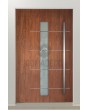 PIVOT Gryf-B - veilige aluminium grote draaideur met glas