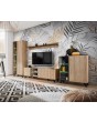 Lublana - moderne wandmeubel voor de woonkamer