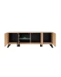 Lublana tv - Tv-kast met glazen deur