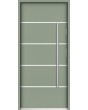 Sta Hunt - minimalistische stalen voordeur voor moderne woningen