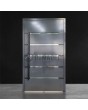 Antraciet moderne aluminium voordeur