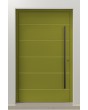 PIVOT Integra - aluminium draaideur voor de ingang