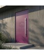 Paarse aluminium voordeur