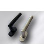 PIVOT G1 - Glas aluminium taatsdeur met decoratief paneel