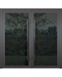 LIM-BATCH VL19 double - Lacobel glazen aluminium deur