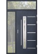 aangepaste configuratie - STA deur met linker en bovenste stadslicht (uitzicht vanaf de buitenkant)