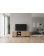 Lublana tv - Tv-kast met glazen deur