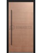 LIM Copper- aluminium voordeur met een koperen coating