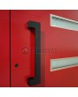 LIM 39 dubbel - aluminium thermisch geïsoleerde dubbele scharnierdeur