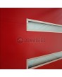 PIVOT 39 - aluminium voorgehangen aluminium draaideur