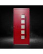 rood moderne aluminium deur voor moderne villa's