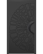 LIM V64 - aluminium voordeur met gefreesd patroon