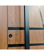 PIVOT W360 - moderne aluminium draaideur met strepen