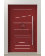 LIM Line-inox - aluminium toegangsdeur