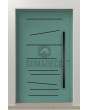 LIM Line-inox - aluminium toegangsdeur