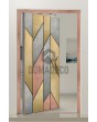 PIVOT M4 - Aluminium taatsdeur gecoat met vloeibaar metaal 