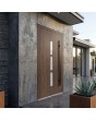 Walnut Energiezuinige aluminium voordeur