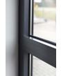 AL86-D2 - dubbel aluminium draai-/kiepraam