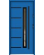 Sta Picard noir - externe veiligheidsdeur met zwart frame rondom glas