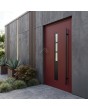 Claret-violette aluminium voordeur