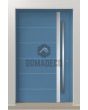 PIVOT 41 - aluminium draaideur met strip