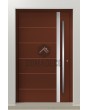 LIM 41 - orkaanbestendige aluminium voordeur met strip
