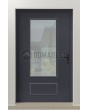 PIVOT CL05S - klassiek beglaasde traditionele aluminium draaideur