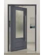 PIVOT CL05S - klassiek beglaasde traditionele aluminium draaideur
