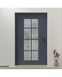 LIM CL06 - klassieke aluminium scharnierende voordeur met glas