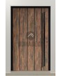LIM WOODLINE 2 - toegangsdeur met Tambora hogedruklaminaat in houtlook