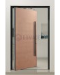 PIVOT Copper - aluminium draaideur met koperen coating