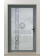 LIM Glass S21 - matte kwaliteitsdeur met een transparant decor