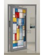 PIVOT SG1 - Glazen buitendeur met aluminium scharnier