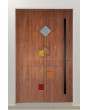 PIVOT Tonel - draaideur met inzetstuk van gehard glas