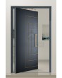 PIVOT V14 - aluminium draaideur met strepen
