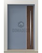 LIM V22 - aluminium voordeur met natuursteen