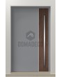 LIM V22 - aluminium voordeur met natuursteen