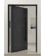 PIVOT V65 - pivot-voordeur met gefreesd patroon