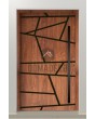 PIVOT W360 - moderne aluminium draaideur met strepen