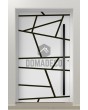 LIM W360 - moderne aluminium voordeur met strepen
