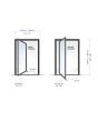 PIVOT Copper - aluminium draaideur met koperen coating