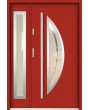 Pollux Duo - moderne strakke voordeur met zijpaneel