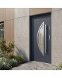 Anthracite veiligheidsdeur met één vleugel