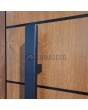 LIM AP18A - aluminium enkele voordeur